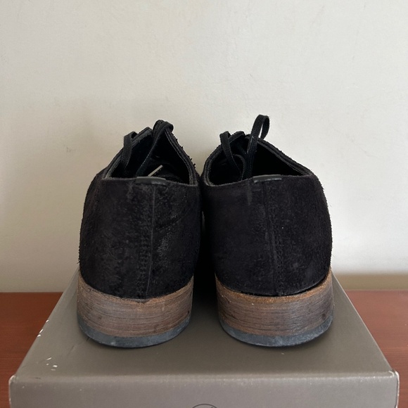BNWOT Vintage Black AllSaints Derby Shoes US 10/UK 9/EU 43 main image 7